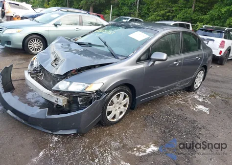 2009 Honda Civic Lx z USA, uszkodzony, nr VIN 19XFA16589E023563